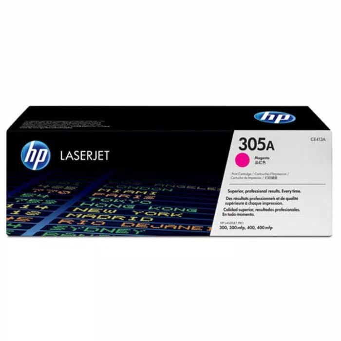 Paket Toner H P 305A Black &amp; Colour LaserJet ORIGINAL - PAKET PERSET