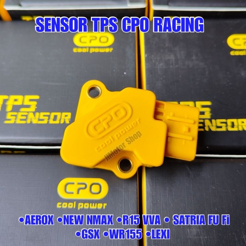 SENSOR TPS CPO NEW NMAX AEROX R15 VVA WR155 VIXION R SATRIA FU INJEKSI GSX 150 LEXI  - SENSOR THROTTLE BODY CPO SENSOR TPS CPO NEW NMAX AEROX R15 VVA WR155 VIXION R SATRIA FU INJEKSI GSX 150 LEXI