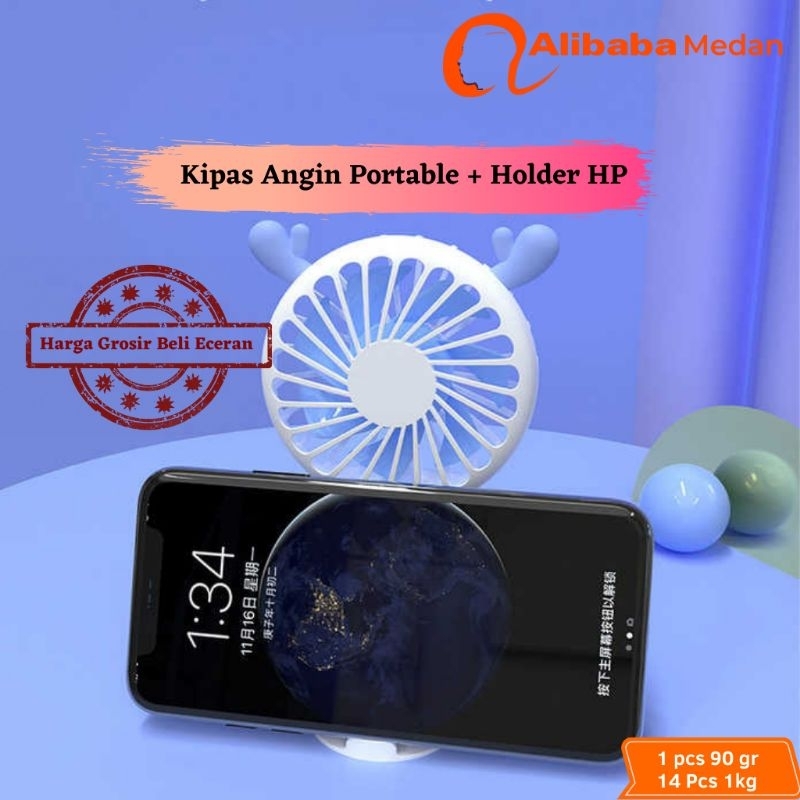 Alibaba Medan Kipas Angin Mini Portable Kipas Angin Pocket Kipas Angin Stand Holder Phone
