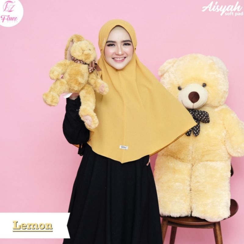 Bergo Aisyah Soft Pad Ori FAUZ Hijab