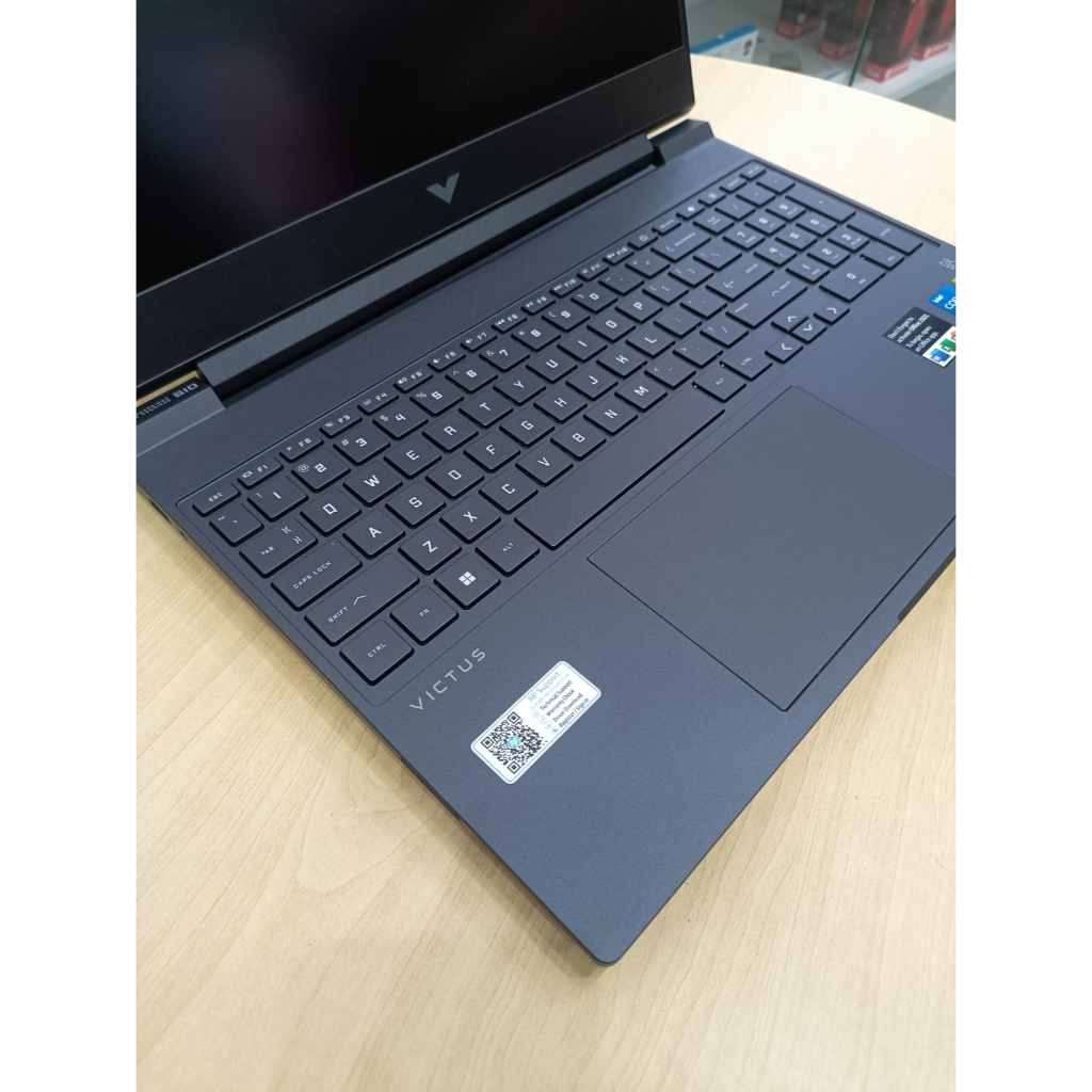 Laptop Gaming HP Victus 15 FA0011TX Intel i5 12500H Ram 16GB 512GB SSD FHD IPS Nvidia RTX3050 144Hz Windows 11 Resmi