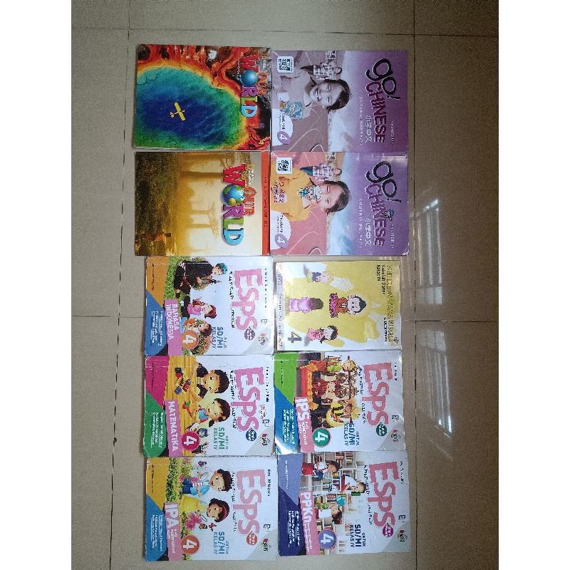 

Buku Kelas 4 SD Sutomo 2