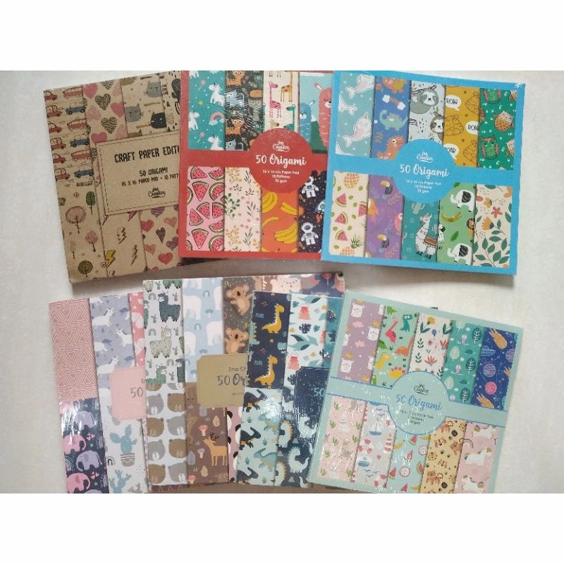 

kertas origami motif