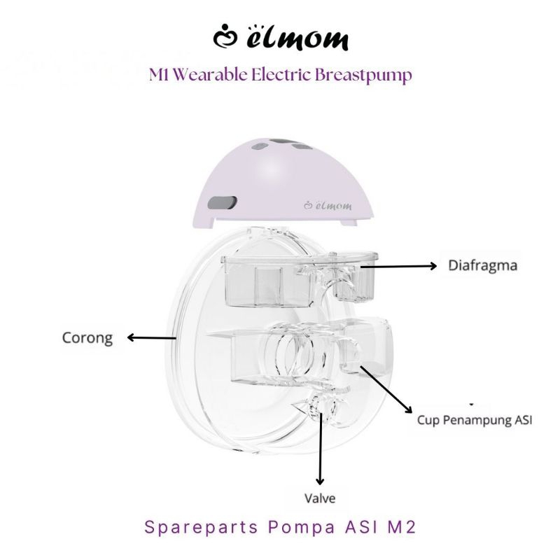 Elmom M1 Wearable Handsfree Electric Breast Pump