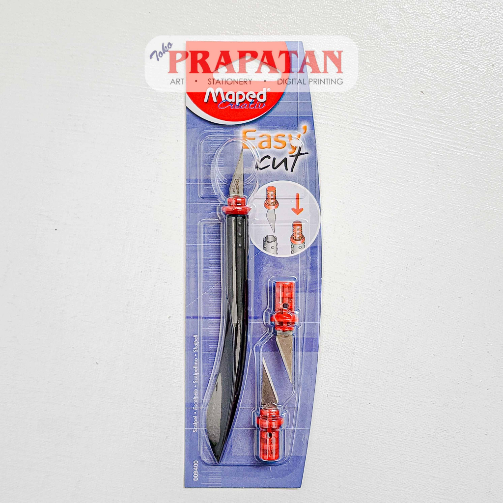 

Maped Pisau Scalpel Easy Cut Cutter