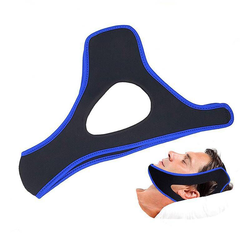 Sabuk Tidur Anti Ngorok Snoring Solution Chin Rest Band Strap - AO55