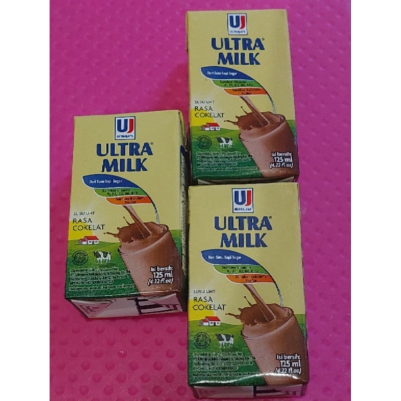 

ultra || susu ultra cokelat || ultra coklat 125ml || susu uht