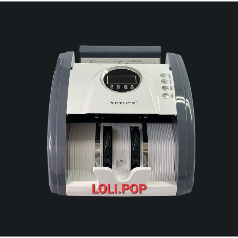 Mesin Hitung Uang KOZURE MC 100 - Money Bill Counter / Alat Pengitung Uang