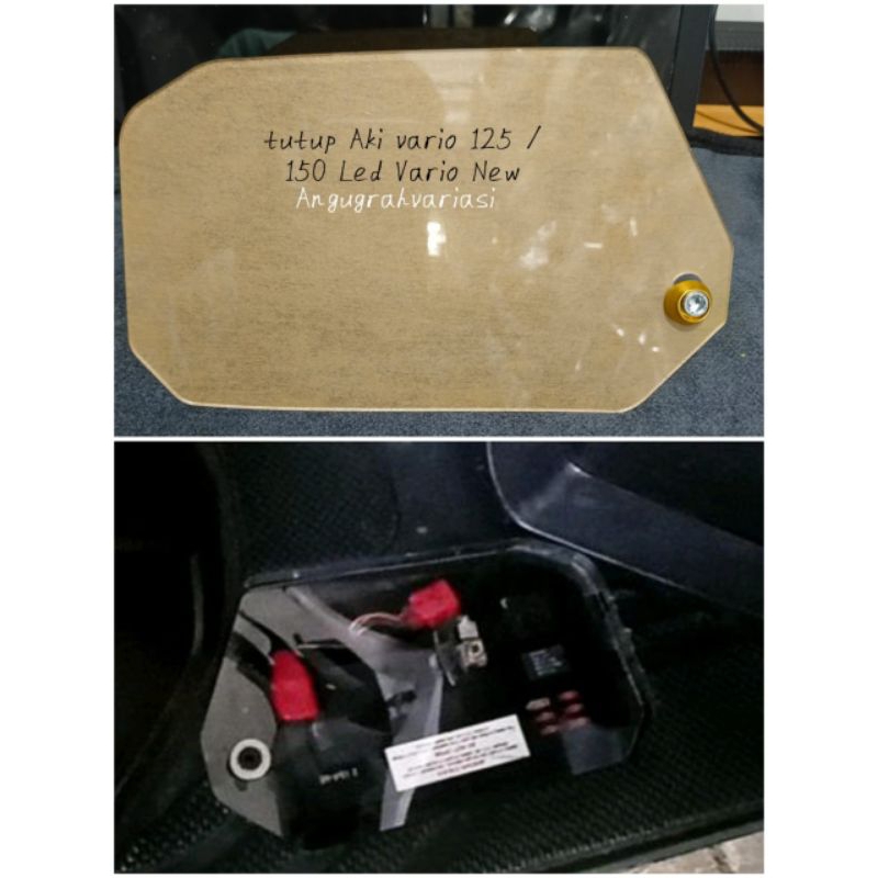 Tutup Aki Akrilik Vario 125 Vario 150 Led Vario New