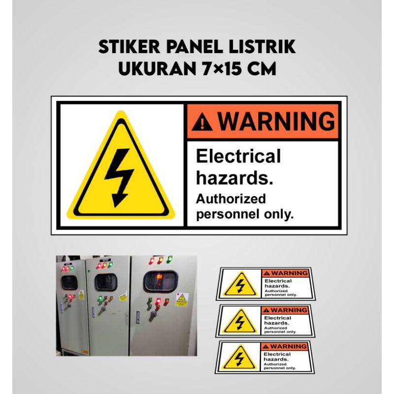 

Stiker sign panel stiker panel listrik stiker awas listrik stiker panel tegangan tinggi