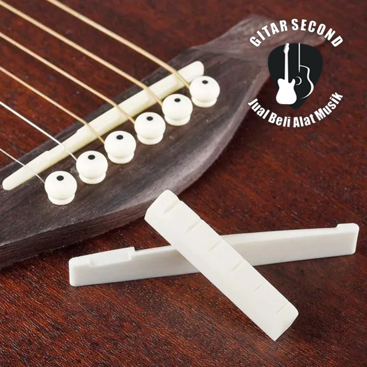 Nut Sadel Gitar Akustik Bridge Saddle Gitar Akustik