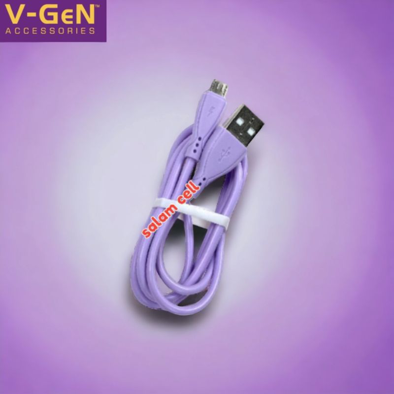V-Gen JCM3-03 Fast Charging 2.4A Kabel Data 1toples isi 30pcs Vgen JM3 03 Garansi Resmi