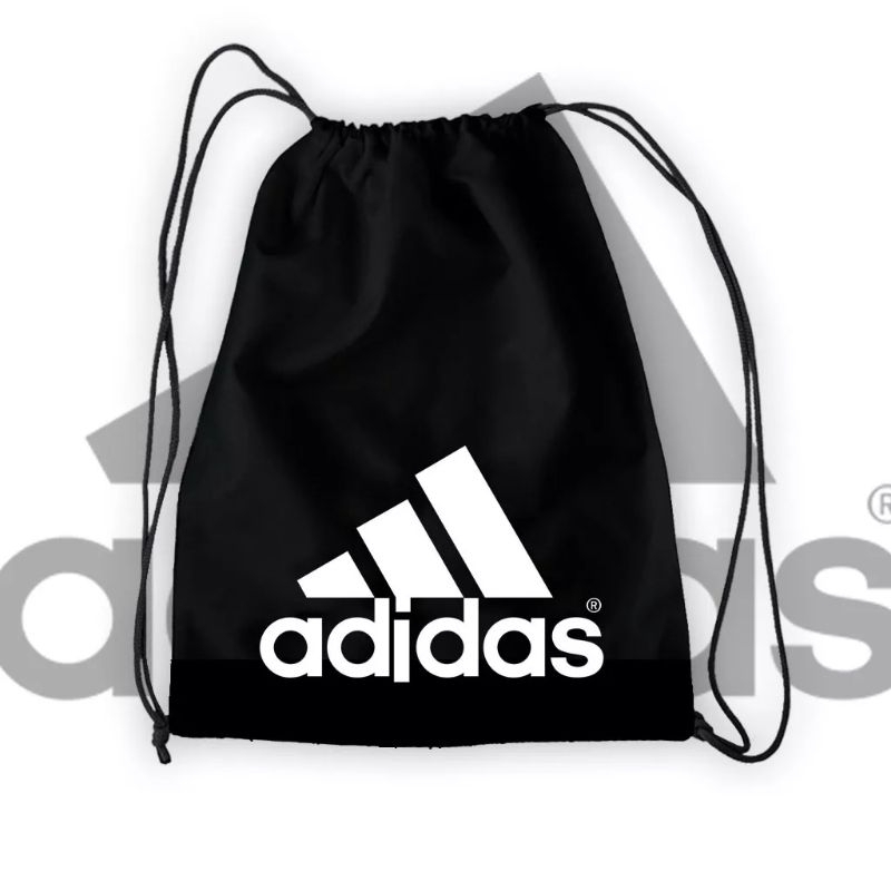 TAS SERUT GENDONG ADIDAS /TAS SERUT PRIA /STRING BAG OLAHRAGA FUTSAL MURAH