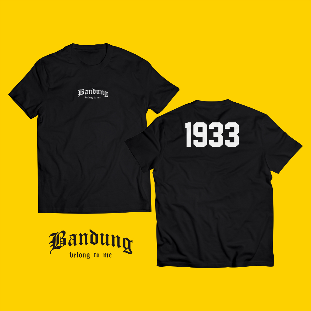 Kaos Casual Bandung Belongs To Me
