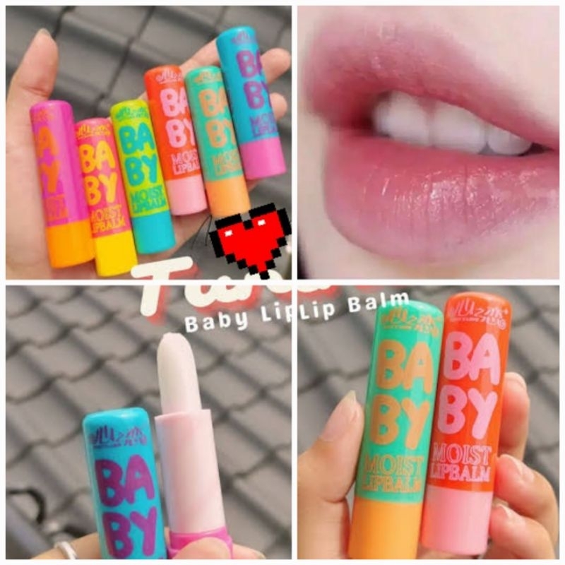 [PEACH NON COLOR] Lip Balm Peach Pelembab Bibir Non Color Discolored Lipbalm