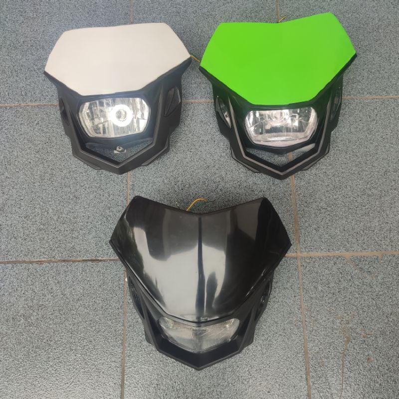 Lampu Depan Polisport KLX BF Dtracker Headlamp KLX BF Dtracker New Batok Lampu Reflektor Polisport 1