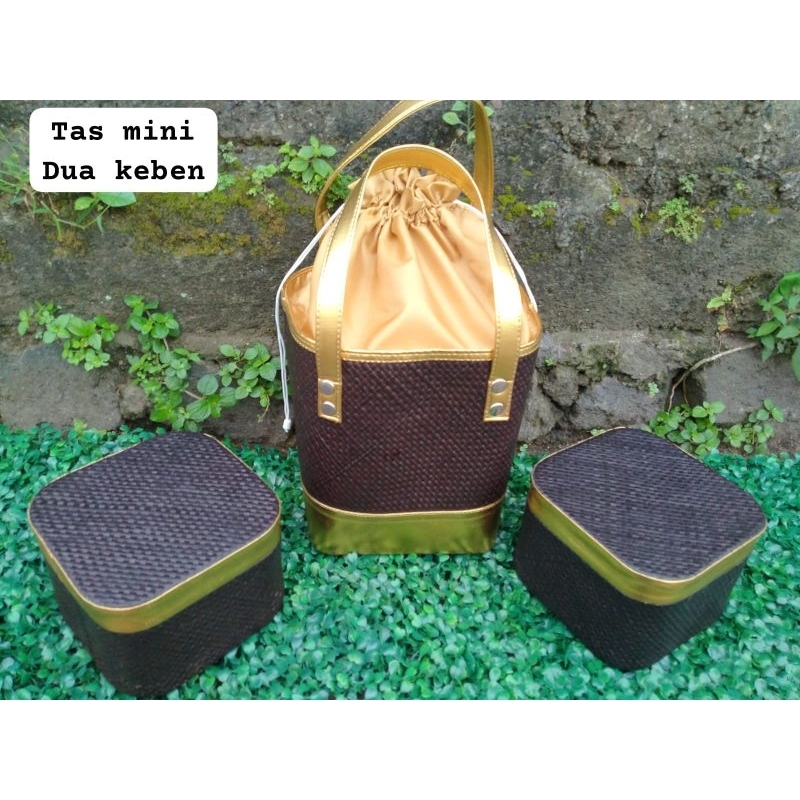 Tas set 2 keben pandan