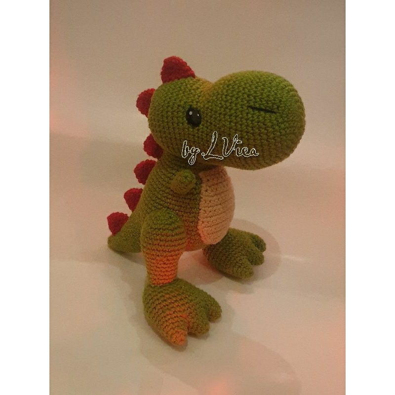 DINO Amigurumi//boneka rajut