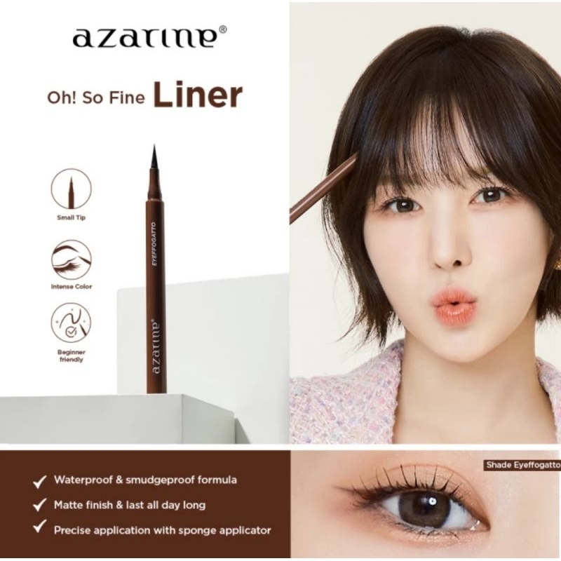 Azarine x Red Velvet Oh! So Fine Liner Eyeliner