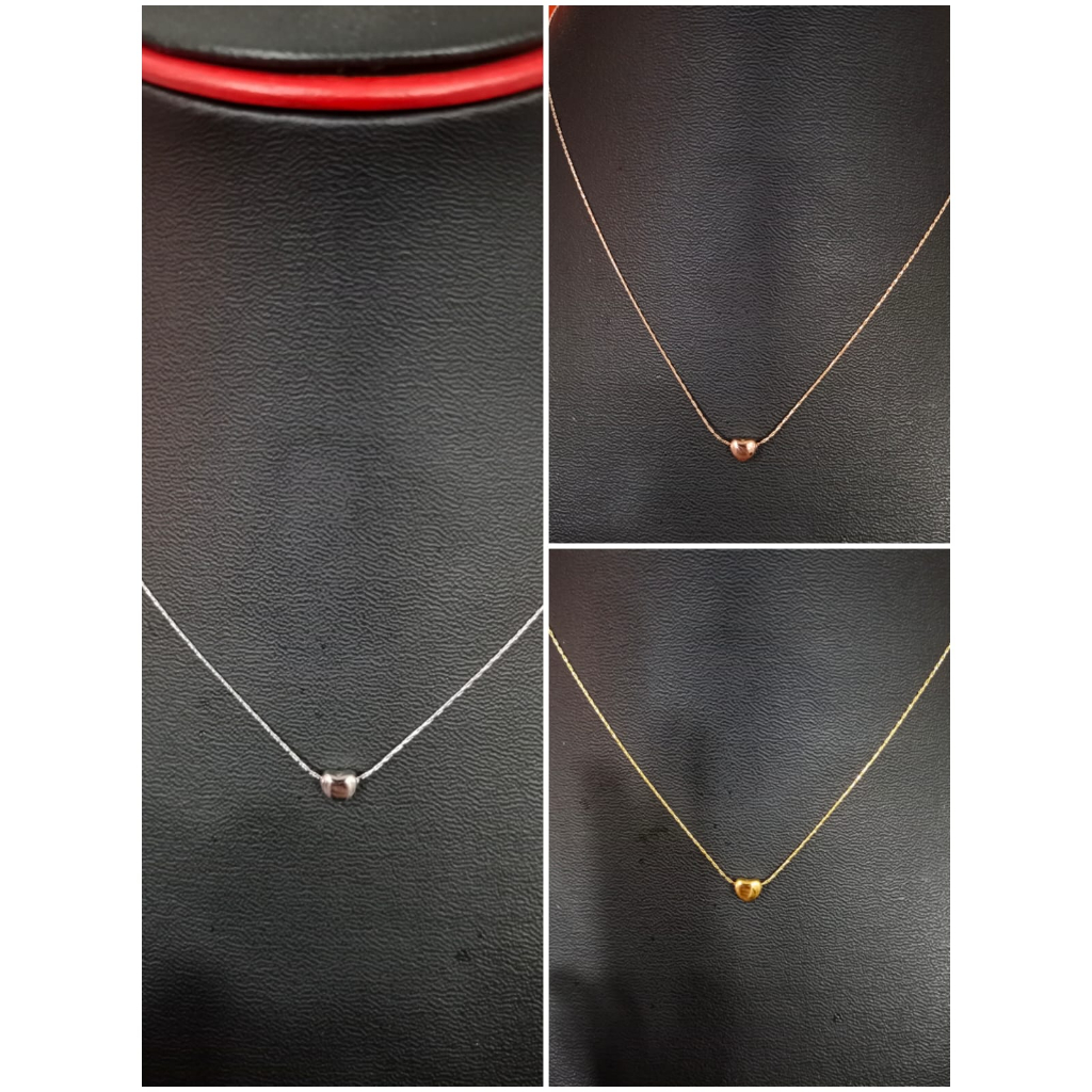 TITANIUM KALUNG LOVE KECIL PERHIASAN FASHION WANITA || AKSESORIS WANITA KALUNG LOVE KECIL TITANIUM |