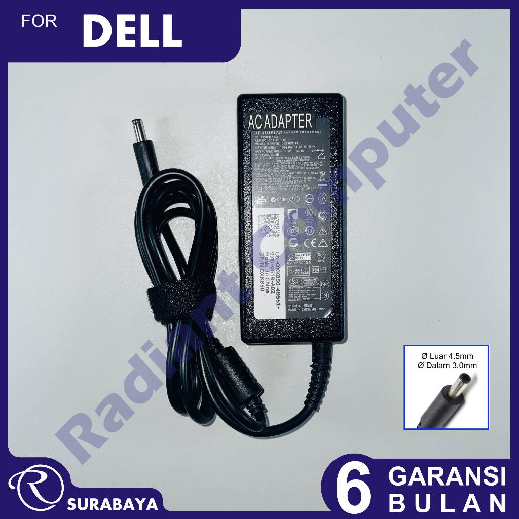 Adaptor Charger DELL Latitude 3490 3500 3520 3590 7212 7350