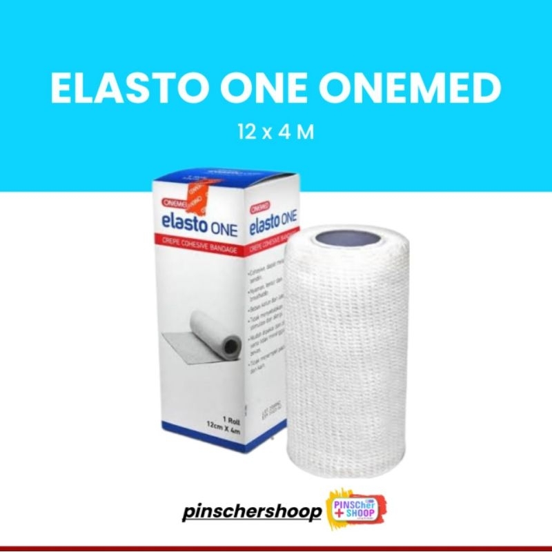 Elasto One 12 x 4 M Perban Elastis Fixasi Onemed