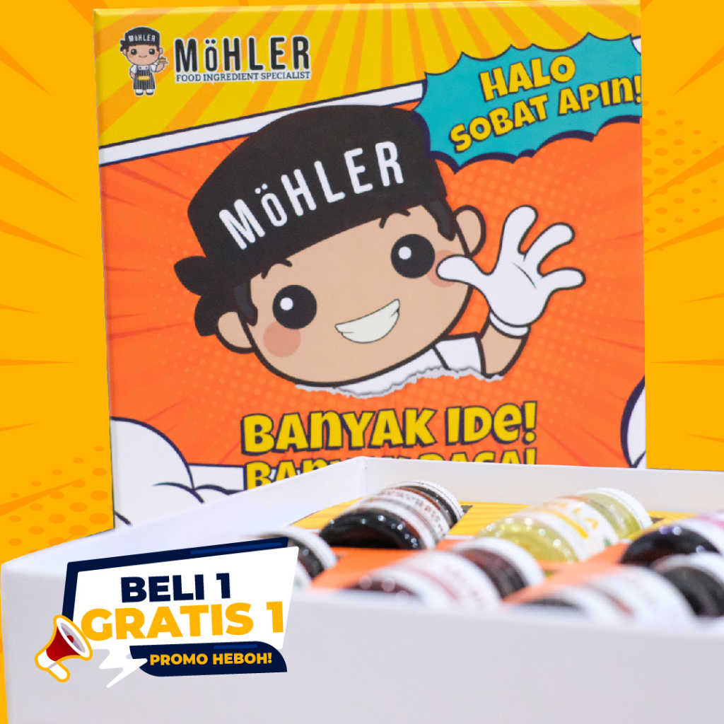 MOHLER BEST SELLER BOX (KLIK KOMBO HEMAT UNTUK BELI 1 BOX GRATIS 6PCS)