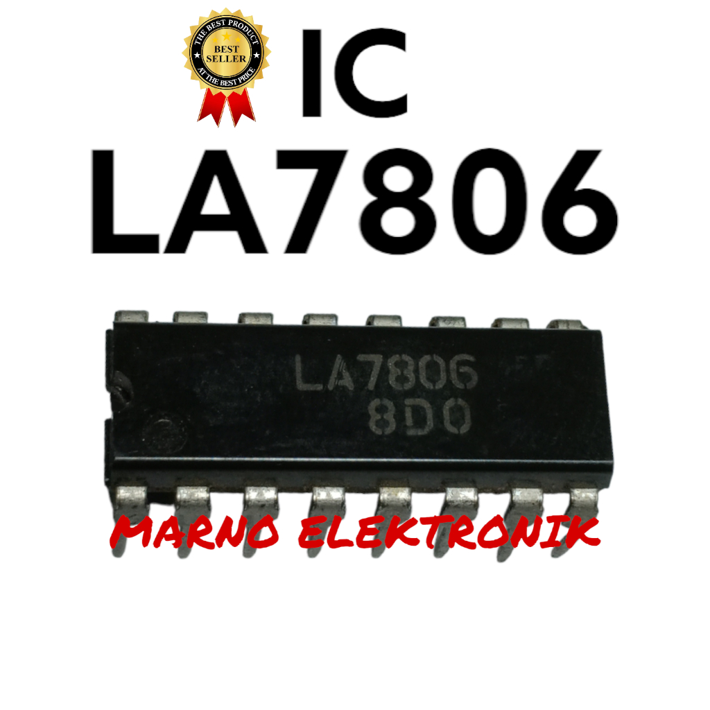 IC LA7806 LA 7806 LA-7806 ASLI ORI ORIGINAL