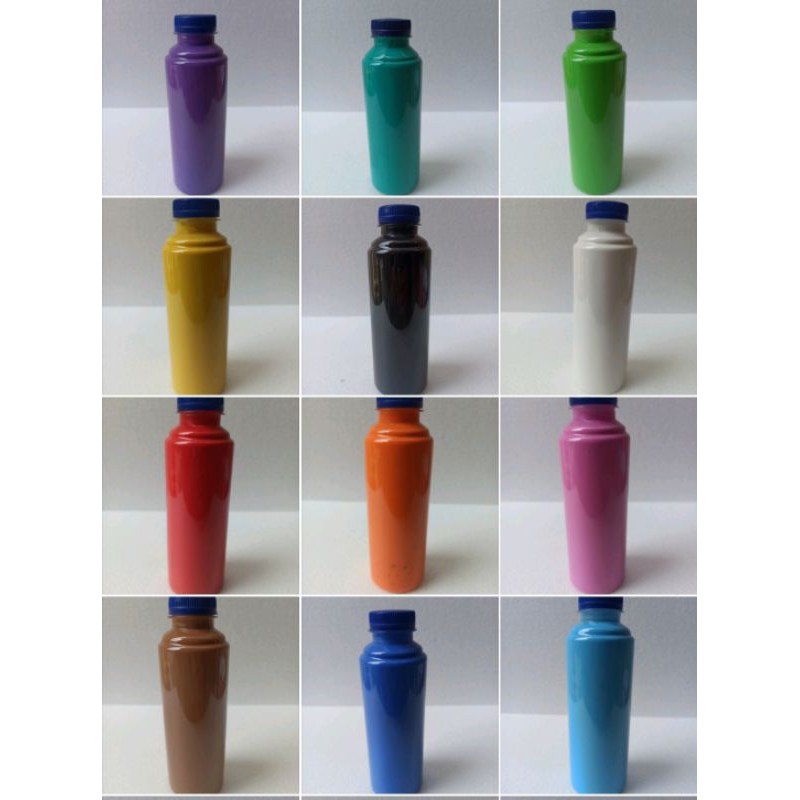 

cat air kemasan 250 ml/mewarnai sterofoam/gabus/gypsum/kanvas