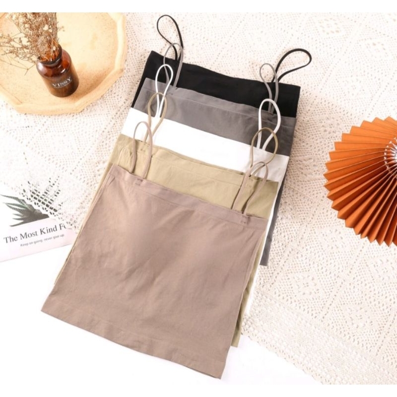 [TANKTOP] Vaya 1806 Tanktop Bra With Cup Premium Tebal croptop