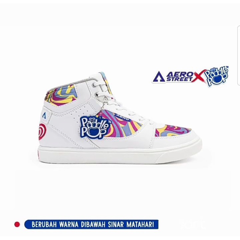 [100% ORIGINAL]Sepatu AeroStreet Kolaborasi dengan PADDLEPOP (BERUBAH WARNA) x Bon Cabe x Better