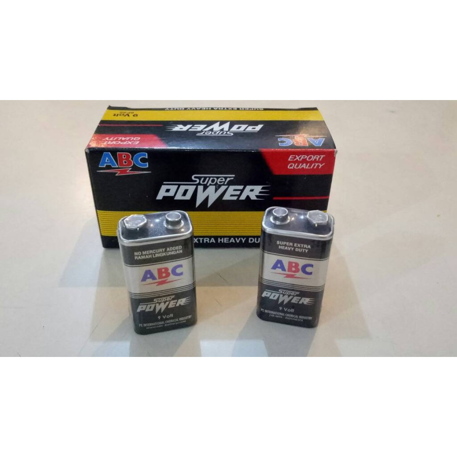 BATERAI ABC SUPER POWER 9V