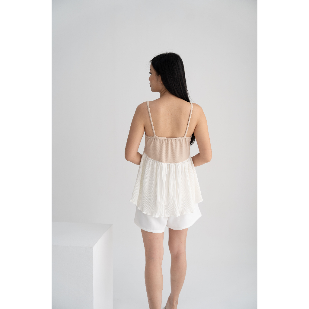 IWEARGRACIE - EMILY TOP / TANKTOP PLEATS / ATASAN TANKTOP