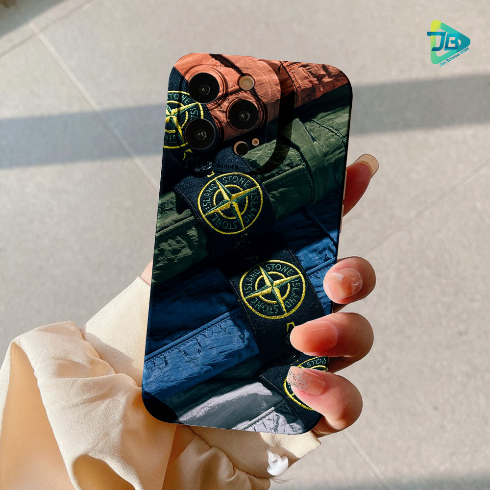 CUSTOM CASE SOFTCASE SILIKON PROCAMERA STONE ISLAND CUSTOM OPPO A3S A1K A5S A7 A37 NEO 9 A15 A15S A16 F1S A59 A96 A52 A92 A31 A8 A33 A53 A9 A5 2020 JB8967