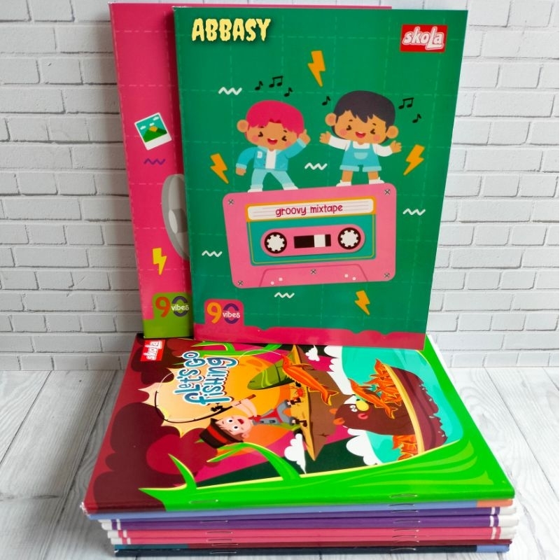 

Buku Tulis SKOLA by SIDU 58 lembar ( isi 5 buku )
