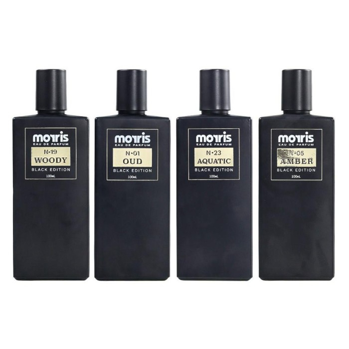 ANEKA - MORRIS BLACK EDITION EAU DE PARFUM 100ML - PARFUM MORRIS BLACK EDITION 100ML - PARFUM MORRIS