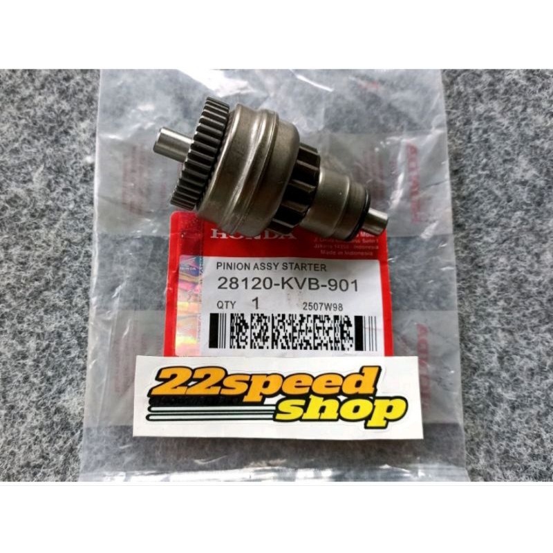 Gigi Pinion Starter beat Vario 110 karbu Beat fi Scoopy granat gigi pinion