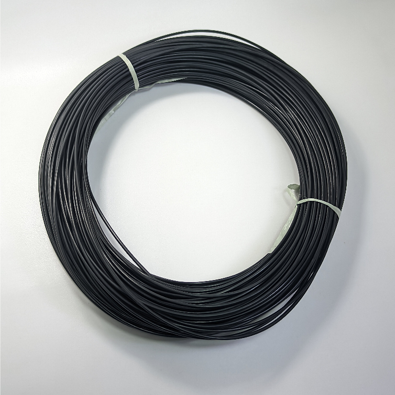 Selang Piping/Pandepun Bahan Tas/ Tali Rotan Plastik Hitam 2,3 mm