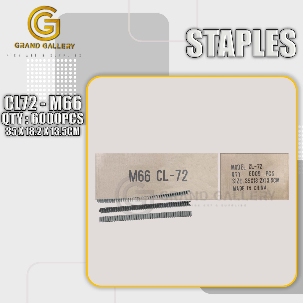 

CL72 - Staples Matras Spring Bed/Isi Staples Tembak CL 72 - 6000PCS