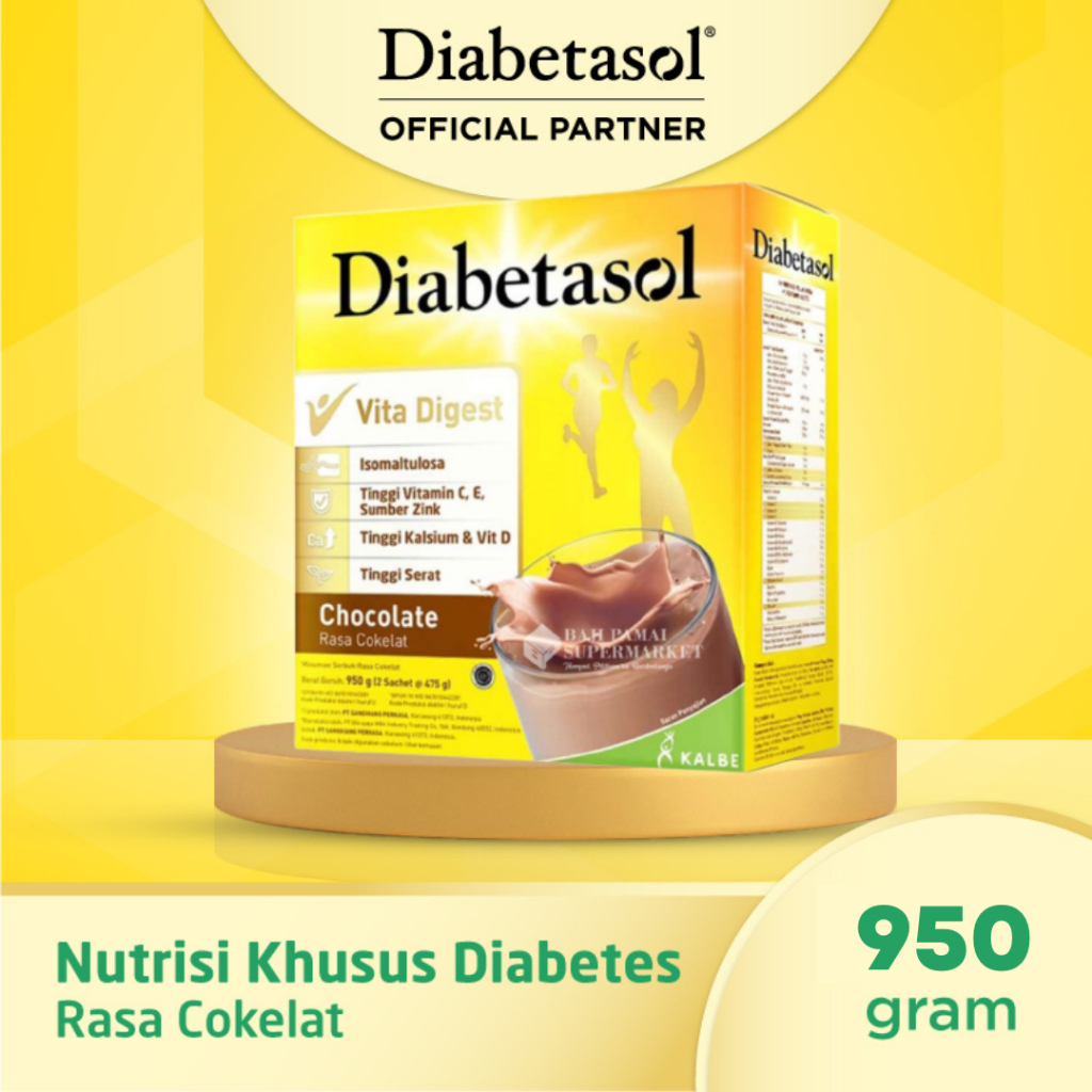 

DIABETASOL SUSU CHOCOLATE 950GR