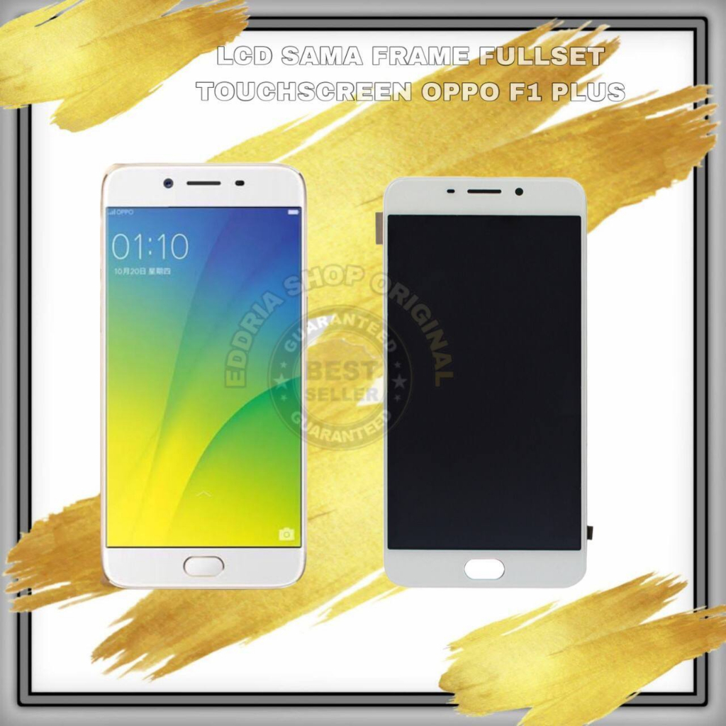 Lcd Touchscreen Oppo F1+Plus Fullset Sama Frame Baru