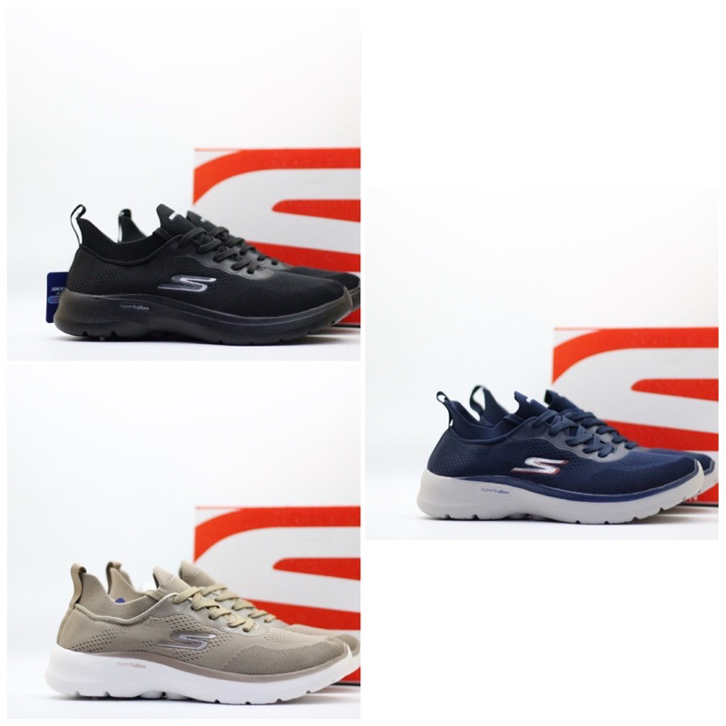 SKCR SKECHERS HYPER PILLARS (SIZE 40-45) FREE KAOS KAKI
