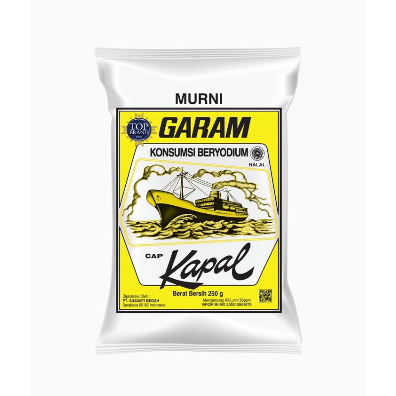 

Garam Cap Kapal 250gr