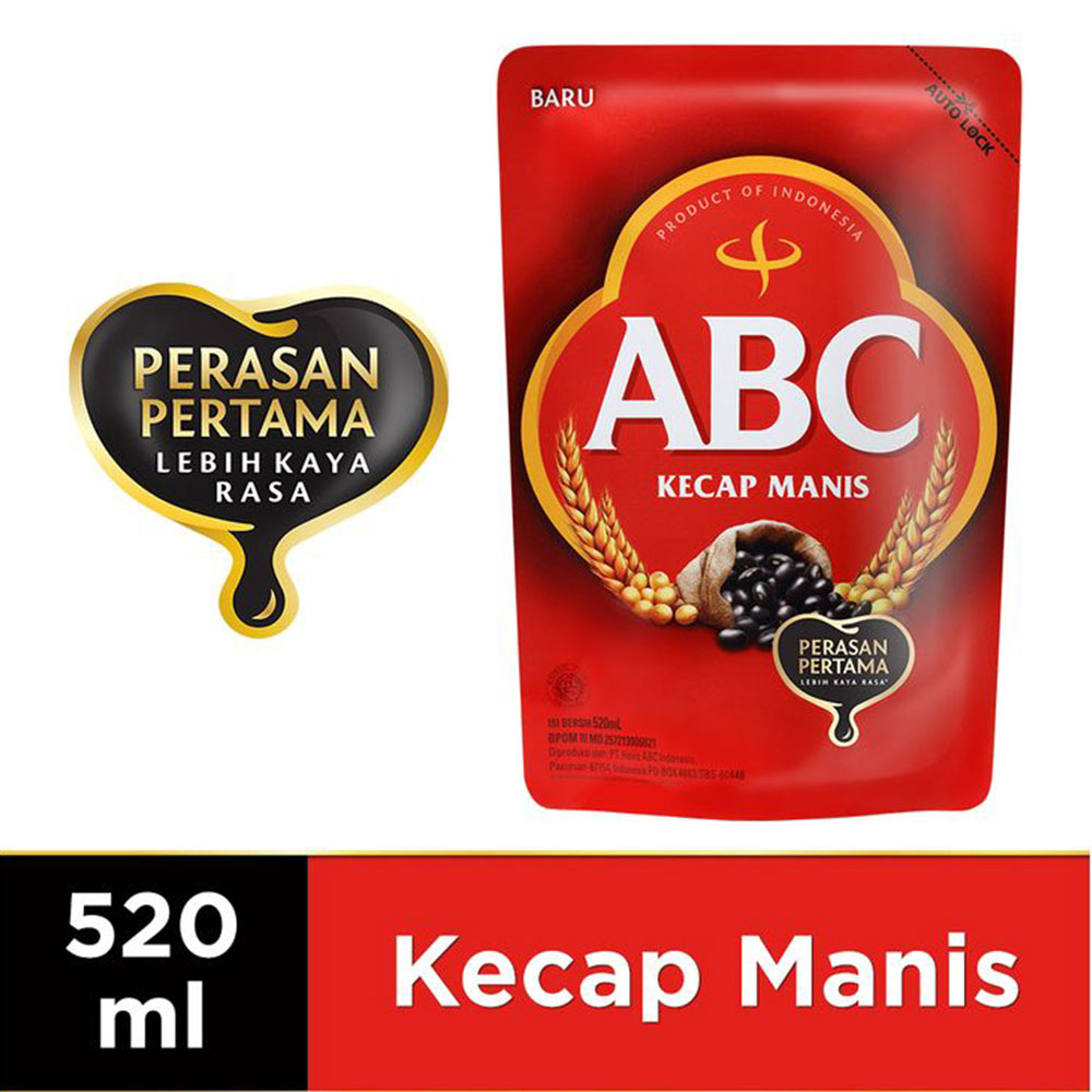 

Abc Kecap Manis Reffil 520Ml