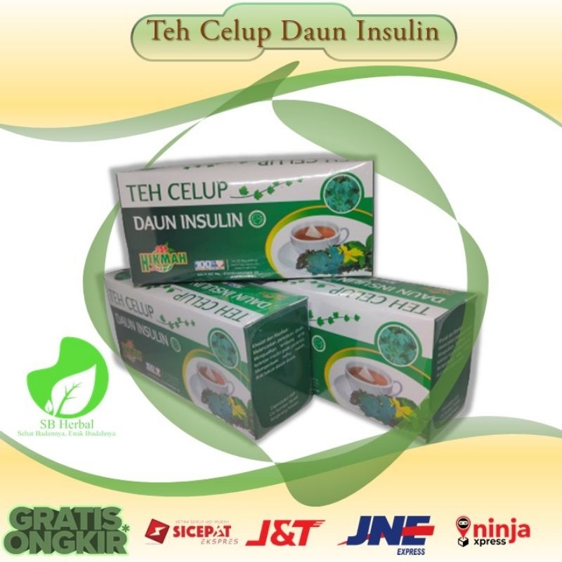 

TEH DAUN INSULIN 20 PCS - TEH HERBAL DAUN INSULIN OBAT DIABETES