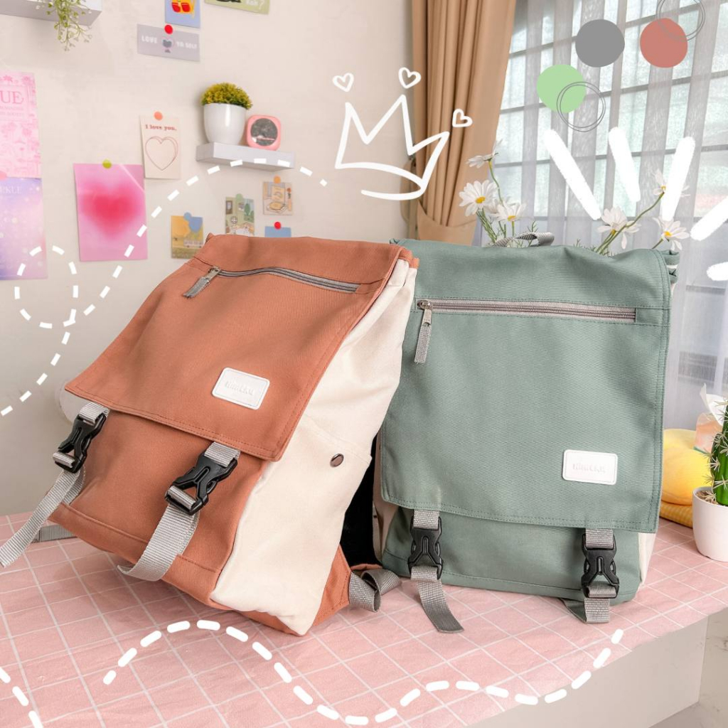 AIKO Backpack Himeku Tas Sekolah
