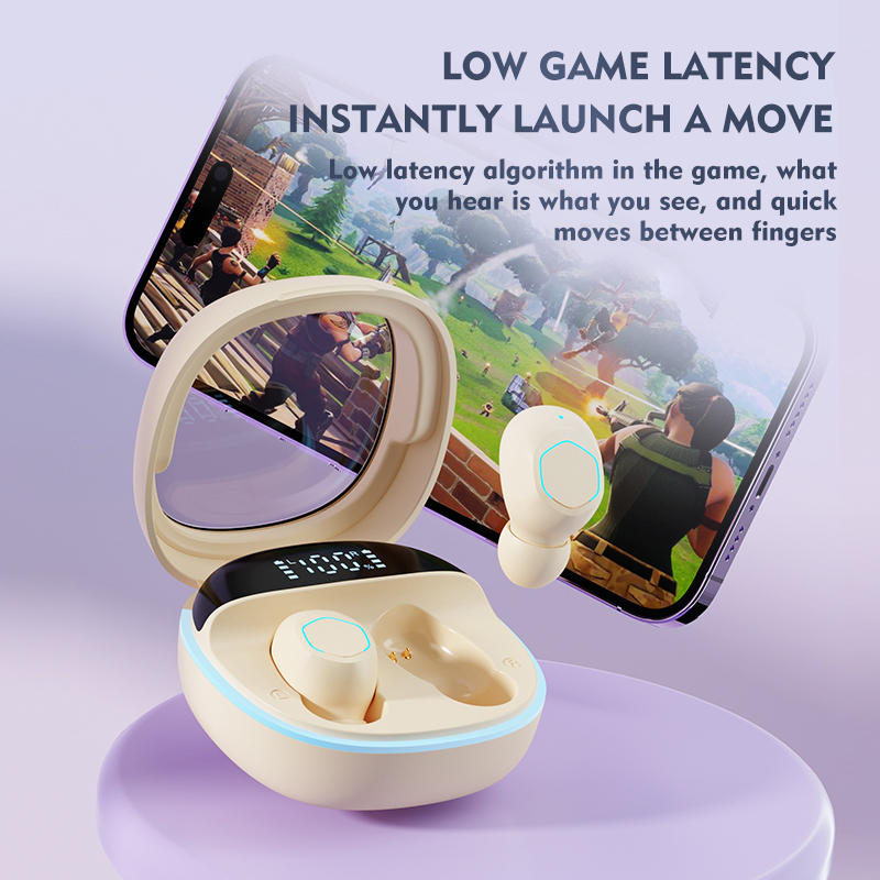 BESTPROMO JOVITECH MACARON TWS BLUETOOTH EARPHONE IN-EAR EARBUD WITH DIGITAL DISPLAY GAMING EARPHONE