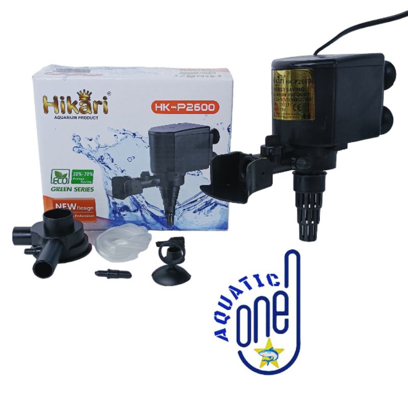 HIKARI HK-P 2600 Power heads ph 2000 Lph keatas mesin pompa celup kolam aquarium waterpump water pump submersible akuarium