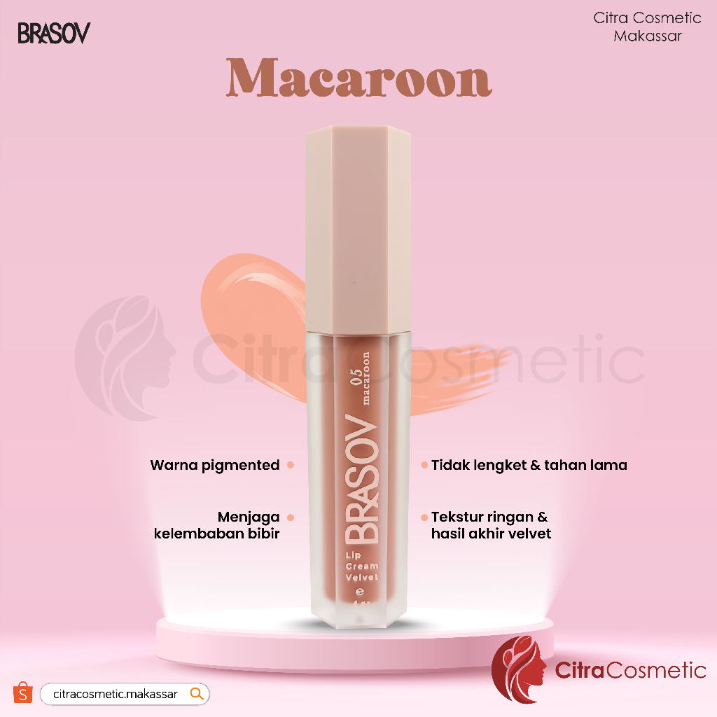 Brasov Lip Cream Velvet 4 Gr Series