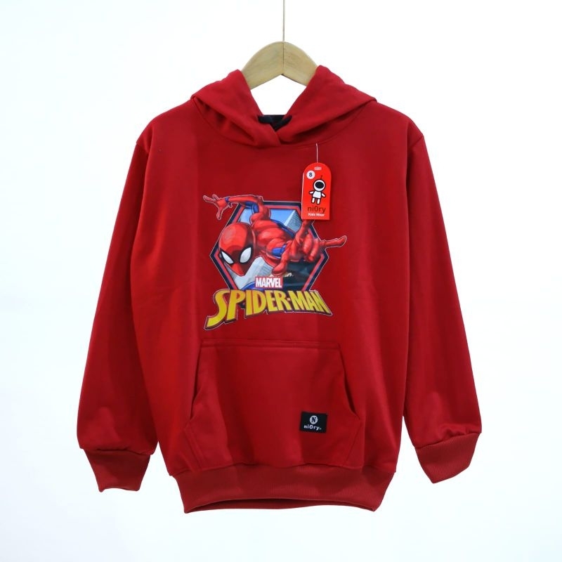 Sweater Jaket Hoodie Anak Laki Laki Cowok Usia 6 7 8 9 10 11 Tahun Bahan Fleece Tebal